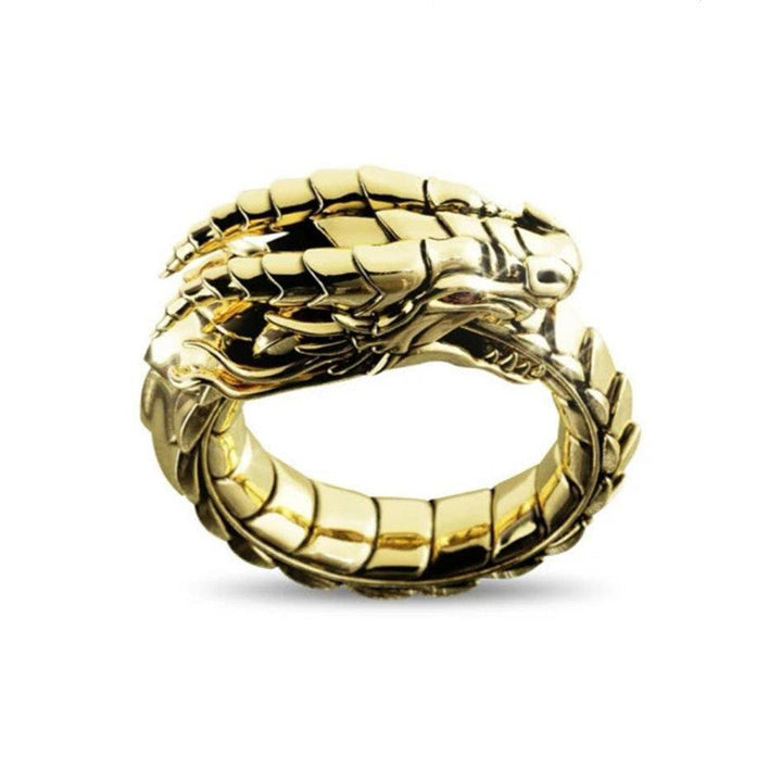 WorldNorse Nordic Mythical Giant Dragon Nicolas Style Protection Ring / Necklace - image 8