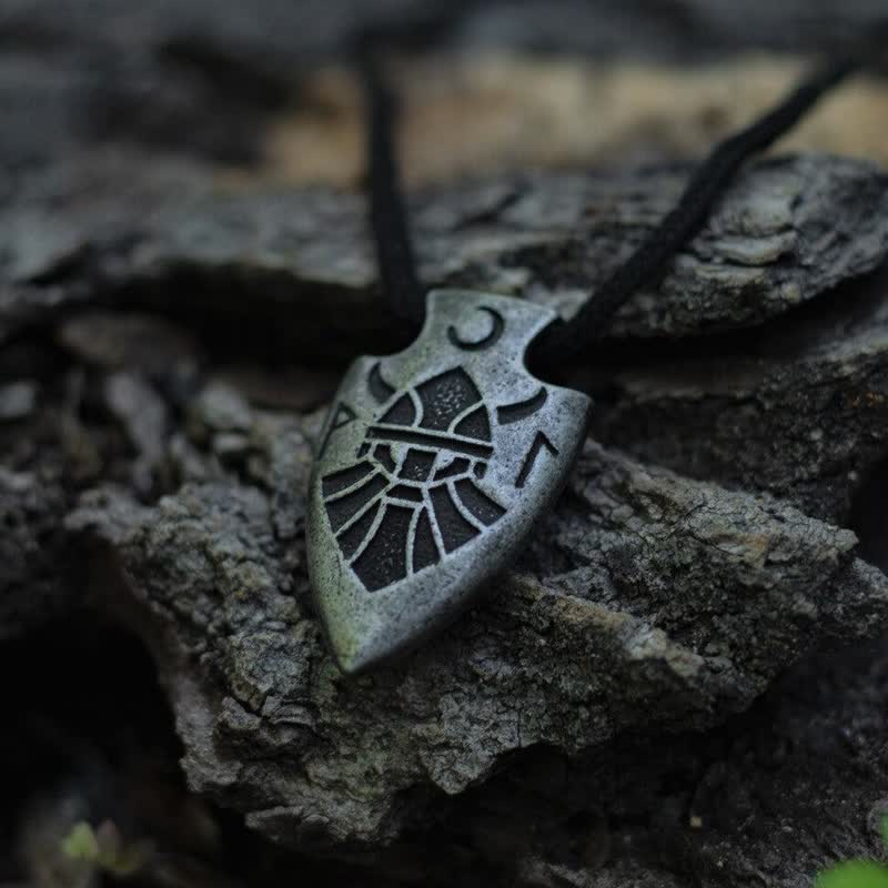 WorldNorse Men's Viking Odin Rune Arrowhead Necklace - image 5