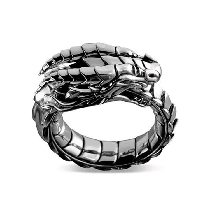 WorldNorse Nordic Mythical Giant Dragon Nicolas Style Protection Ring / Necklace - image 2
